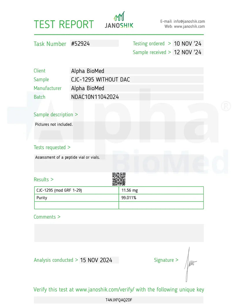 CJC-1295 - No DAC (10mg)