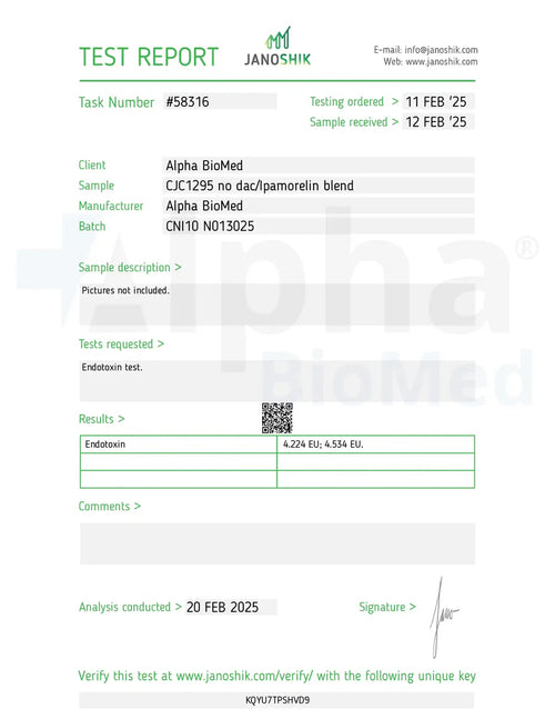 2X Blend CJC-1295 No DAC (5mg) / Ipamorelin (5mg)