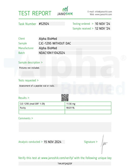 CJC-1295 - No DAC (10mg)
