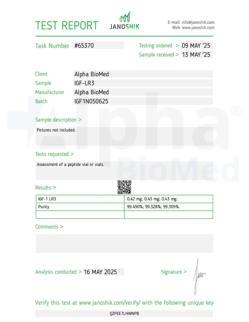 IGF-1 LR3 (1mg)